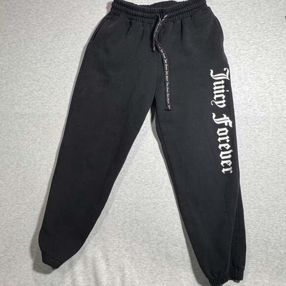 Juicy Couture Pants - Juicy Couture x Forever 21 Sweatpants Size L Black Juicy Forever